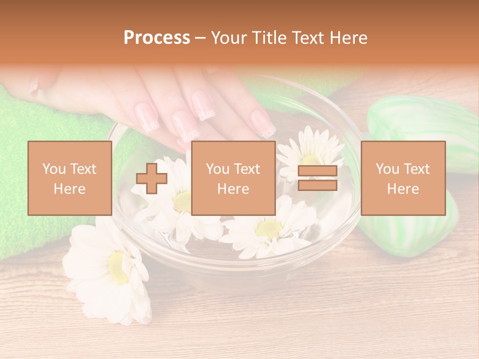 Camomile Spa Salon PowerPoint Template