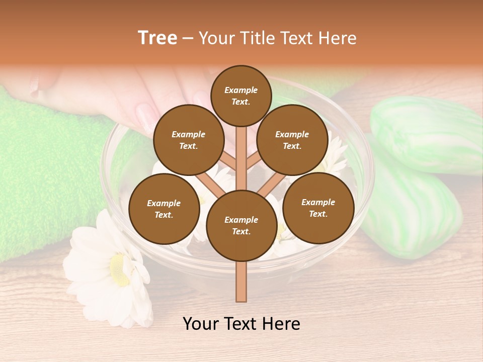 Camomile Spa Salon PowerPoint Template