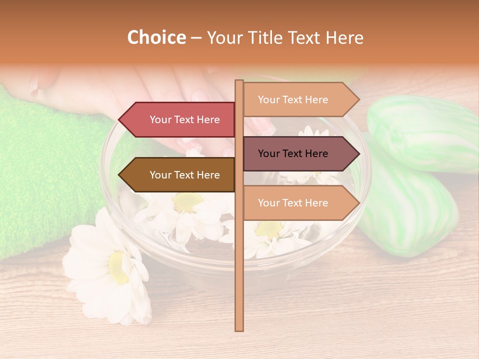 Camomile Spa Salon PowerPoint Template