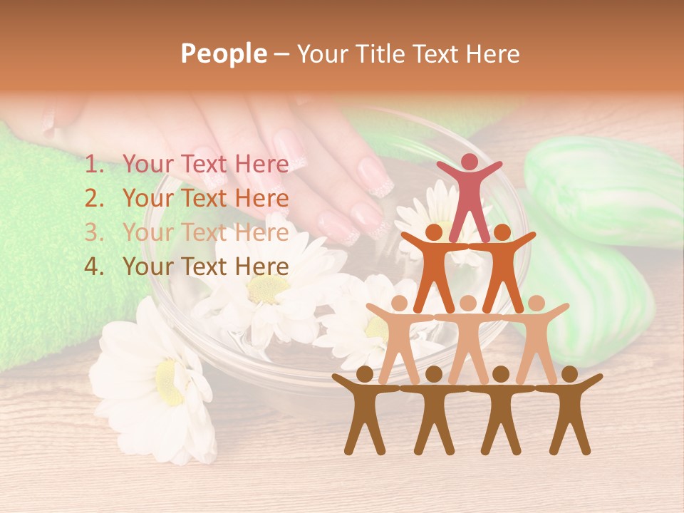 Camomile Spa Salon PowerPoint Template