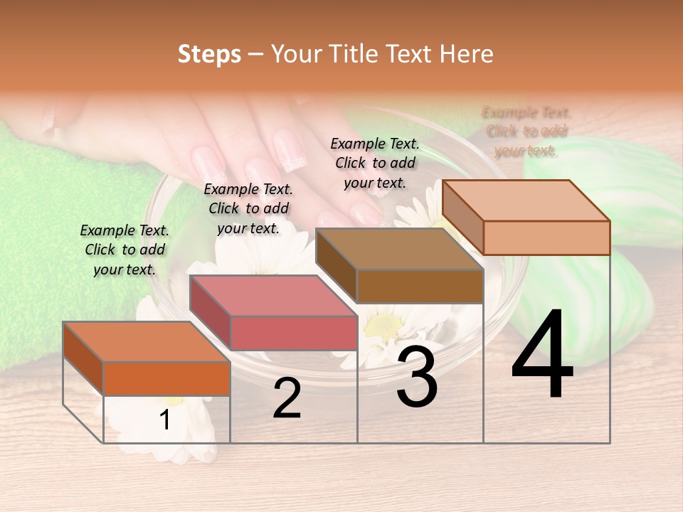 Camomile Spa Salon PowerPoint Template