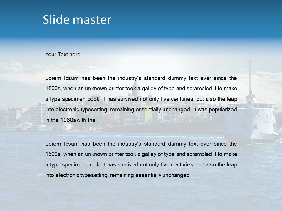 View Heritage Outdoor PowerPoint Template