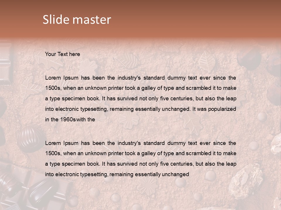 Nourishment Food Indoors PowerPoint Template