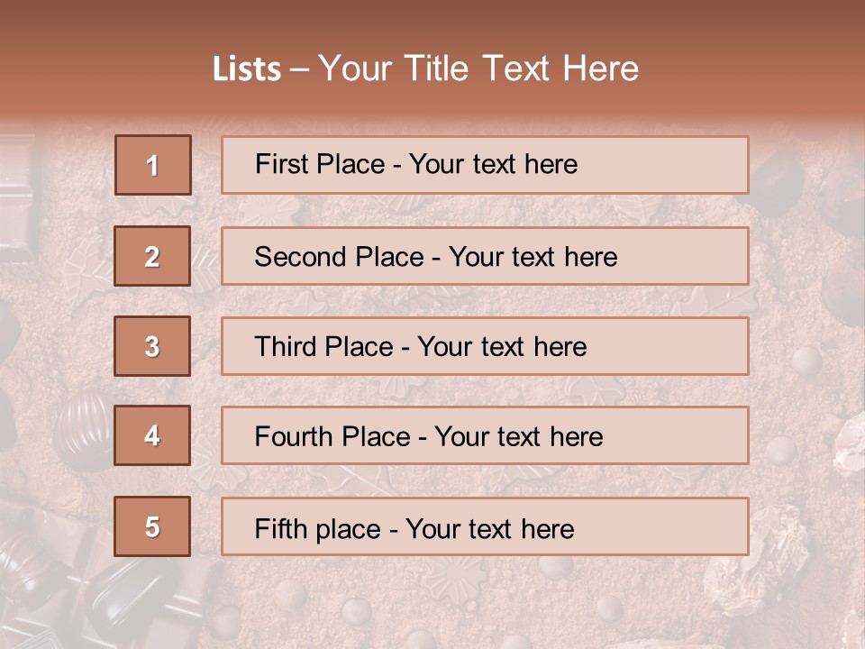 Nourishment Food Indoors PowerPoint Template