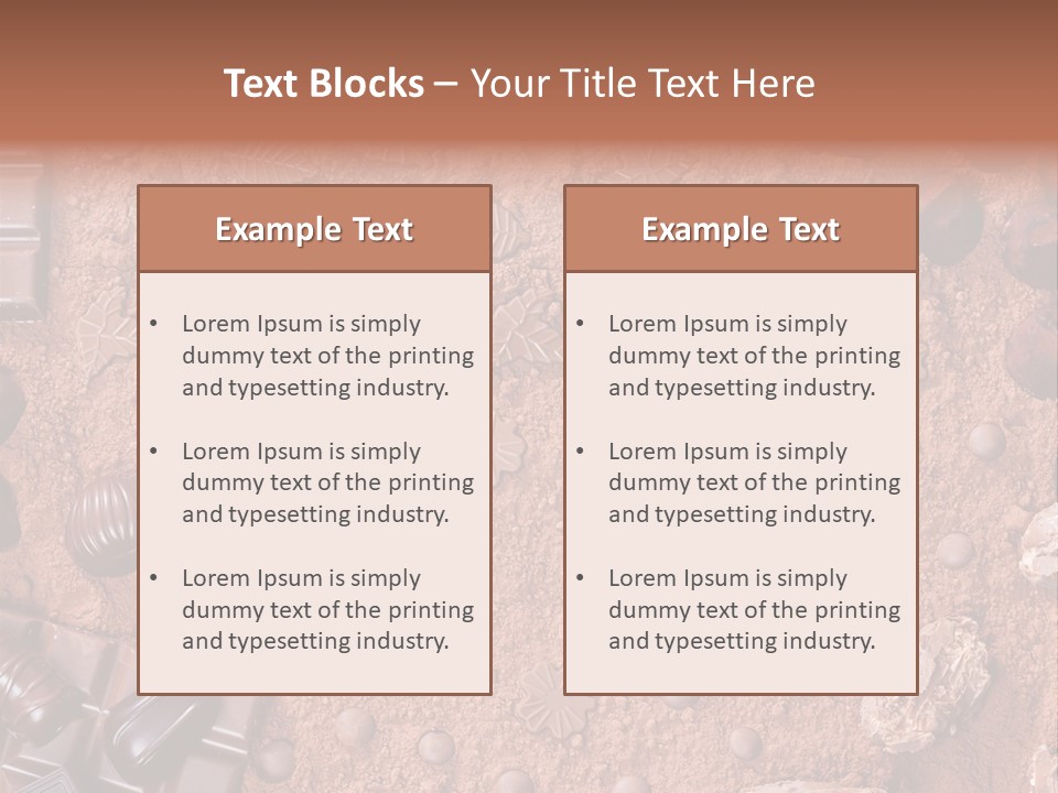 Nourishment Food Indoors PowerPoint Template