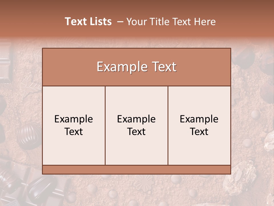 Nourishment Food Indoors PowerPoint Template