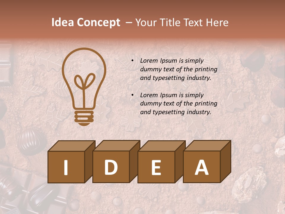 Nourishment Food Indoors PowerPoint Template