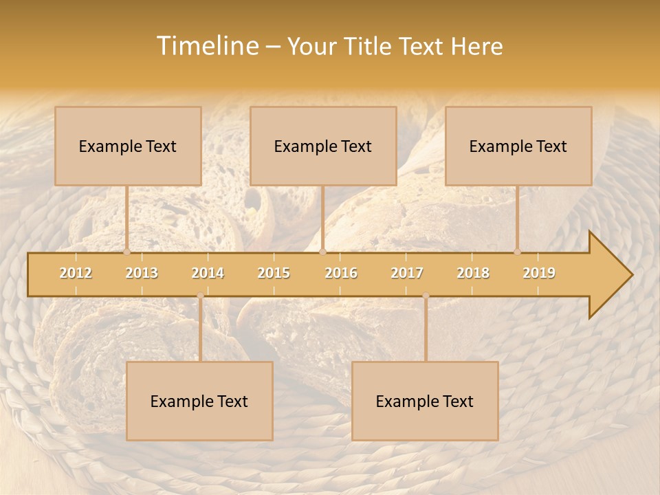 Portion Baked Bread Seeds PowerPoint Template