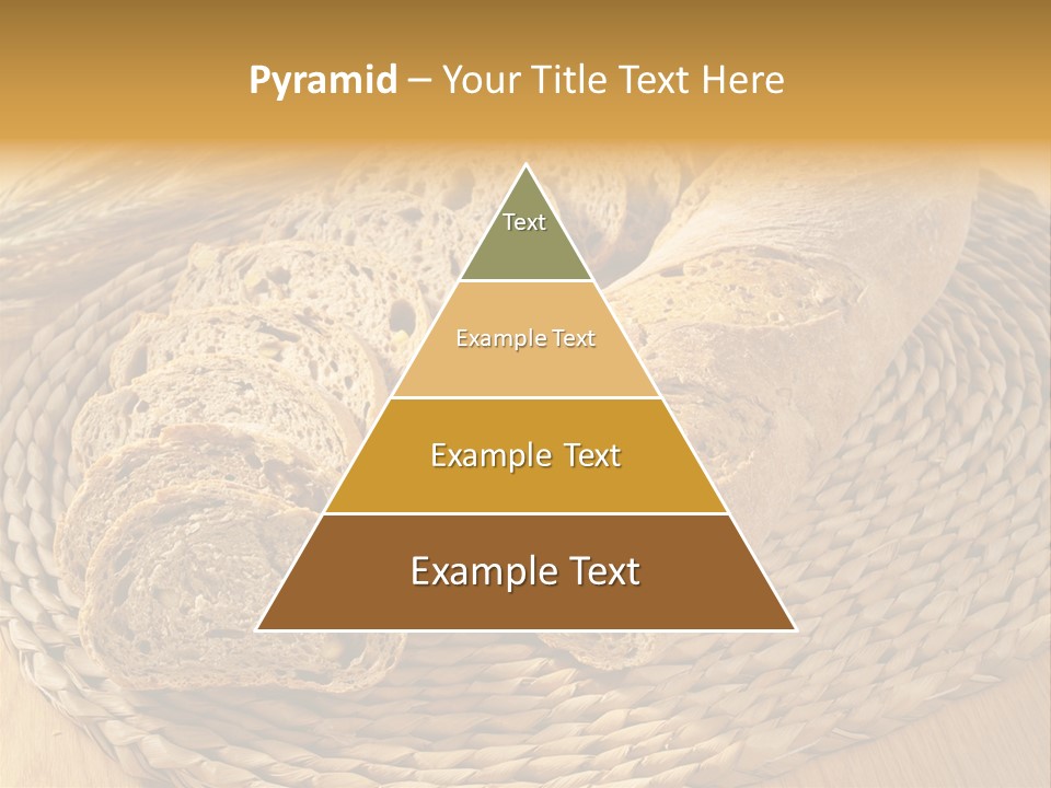 Portion Baked Bread Seeds PowerPoint Template