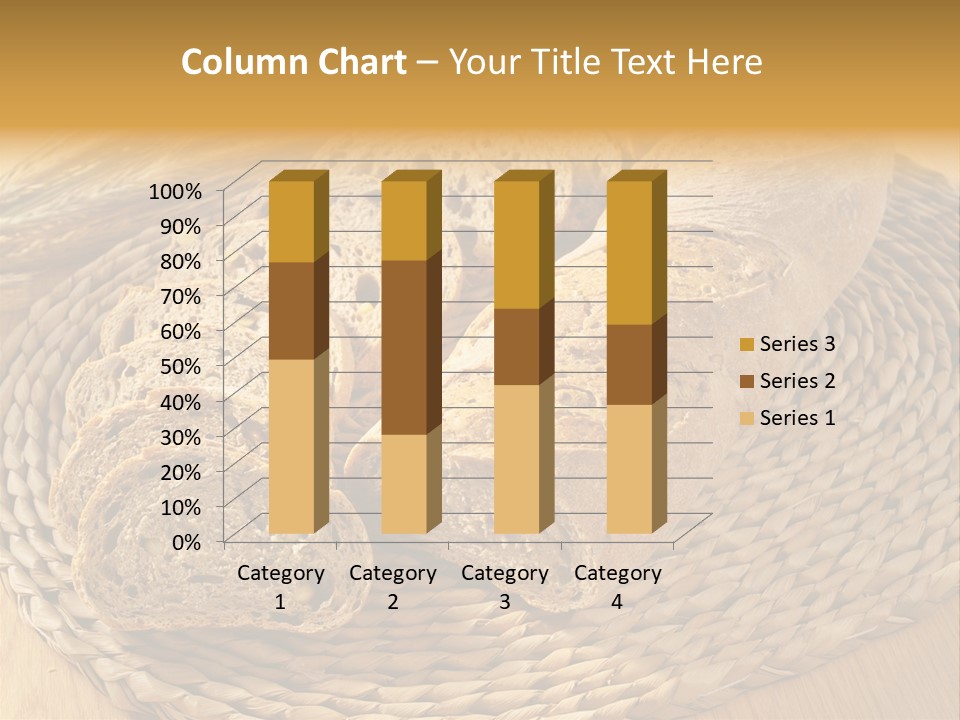 Portion Baked Bread Seeds PowerPoint Template