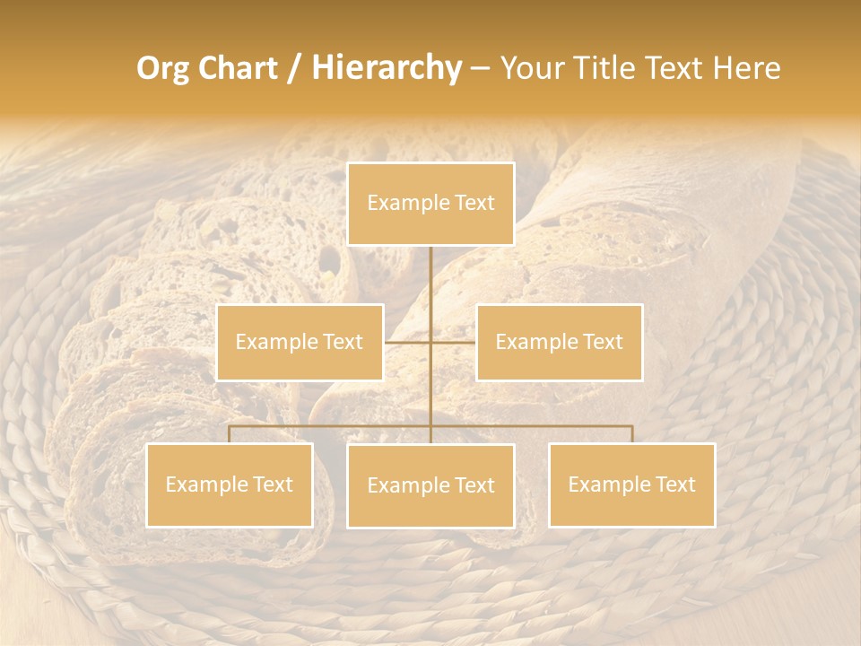 Portion Baked Bread Seeds PowerPoint Template