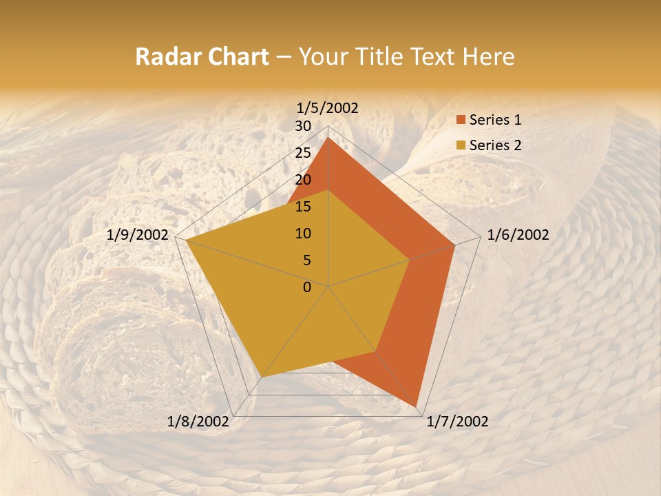 Portion Baked Bread Seeds PowerPoint Template