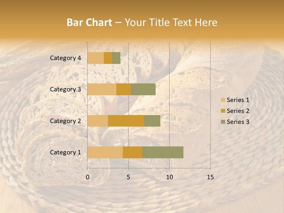 Portion Baked Bread Seeds PowerPoint Template