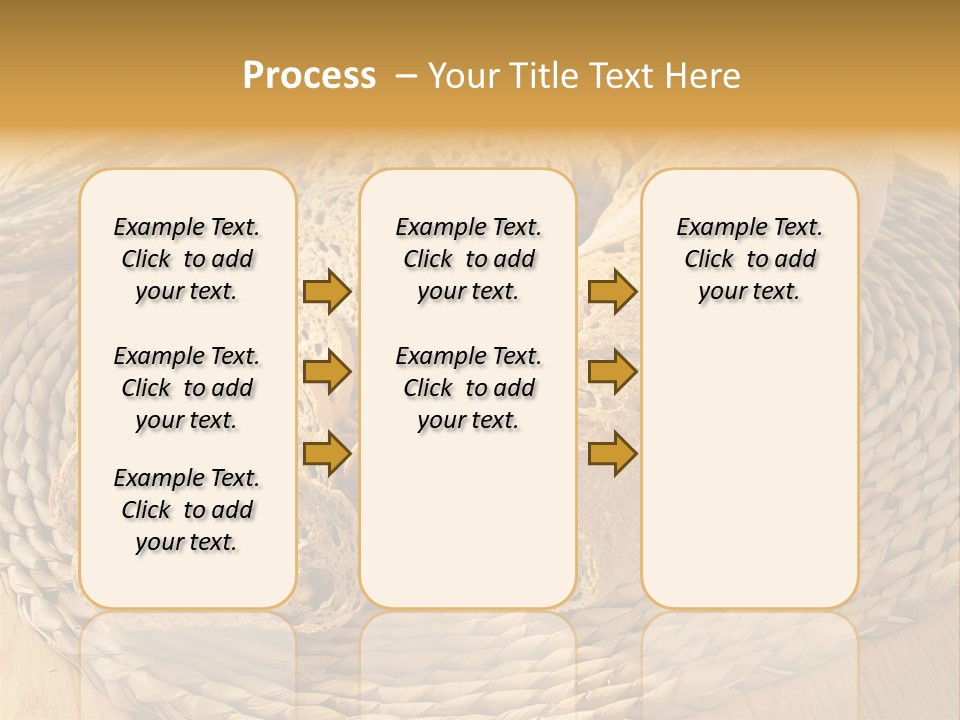 Portion Baked Bread Seeds PowerPoint Template