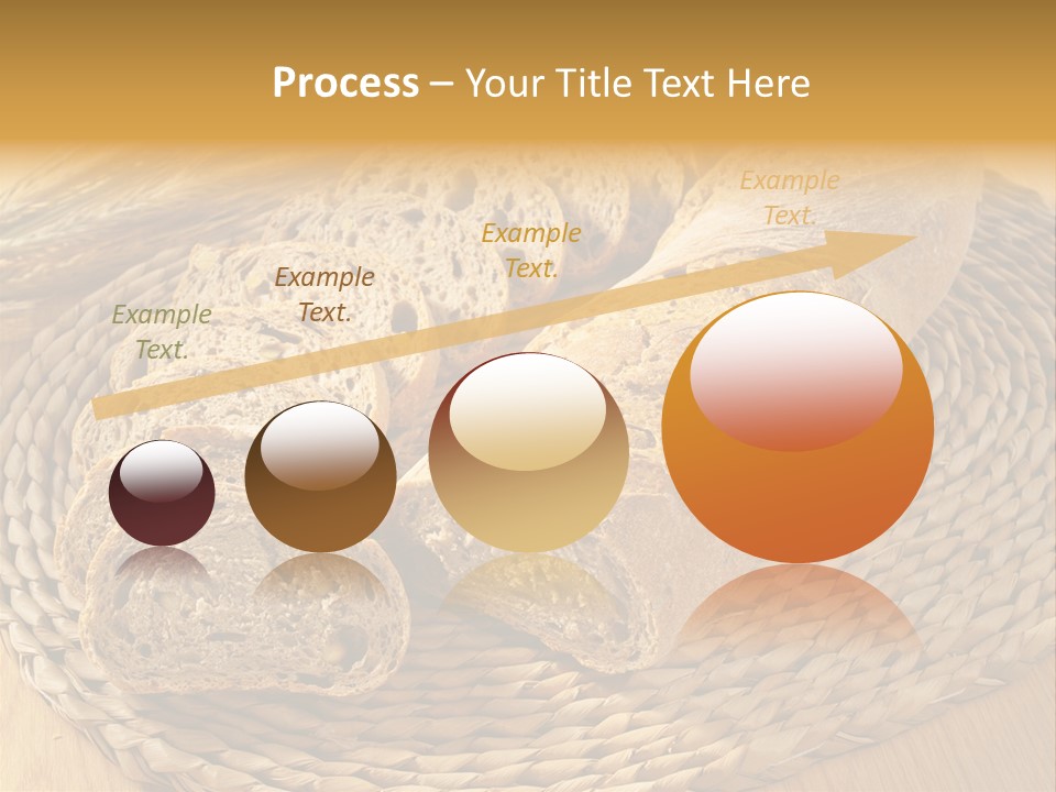 Portion Baked Bread Seeds PowerPoint Template