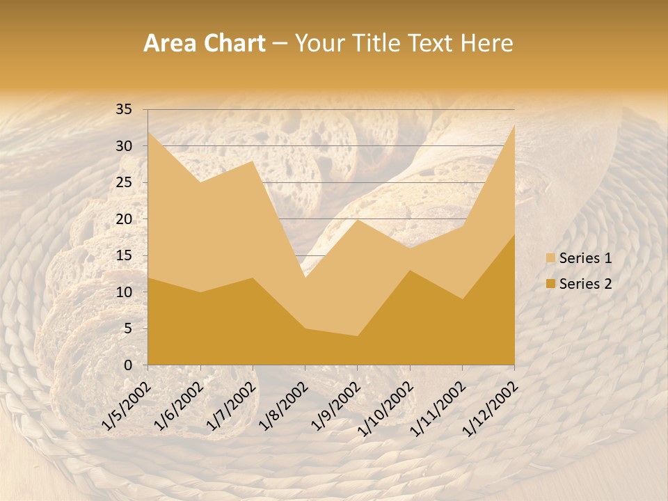 Portion Baked Bread Seeds PowerPoint Template