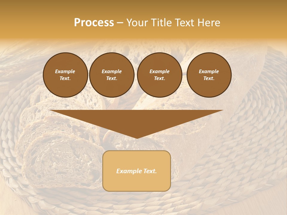 Portion Baked Bread Seeds PowerPoint Template