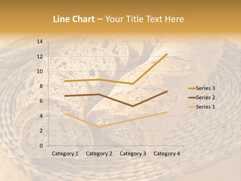 Portion Baked Bread Seeds PowerPoint Template