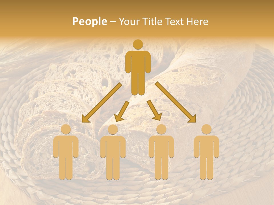 Portion Baked Bread Seeds PowerPoint Template