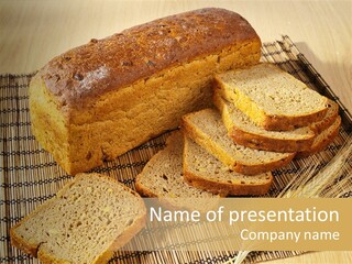 Fiber Eating Oven Baked PowerPoint Template