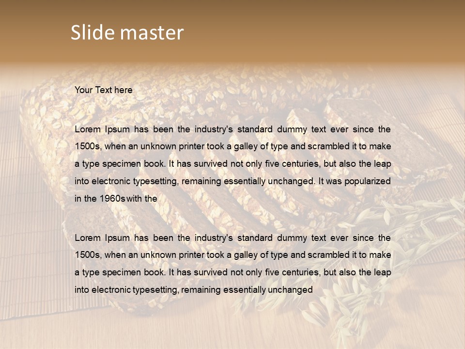 Food One Daily PowerPoint Template