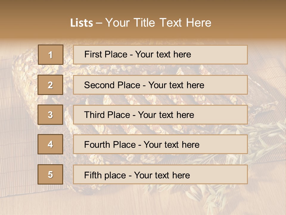 Food One Daily PowerPoint Template