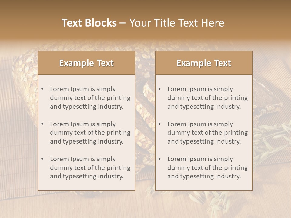 Food One Daily PowerPoint Template