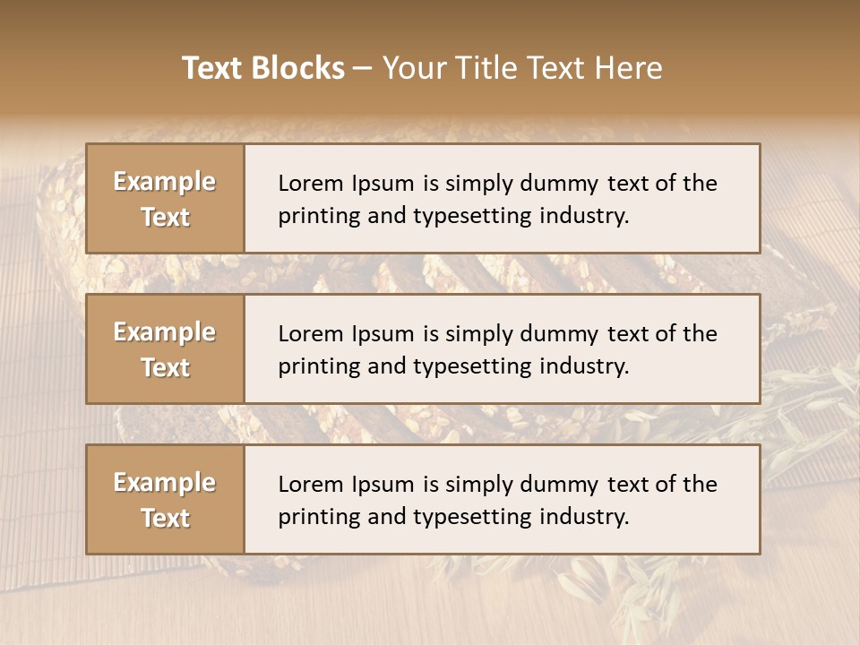 Food One Daily PowerPoint Template