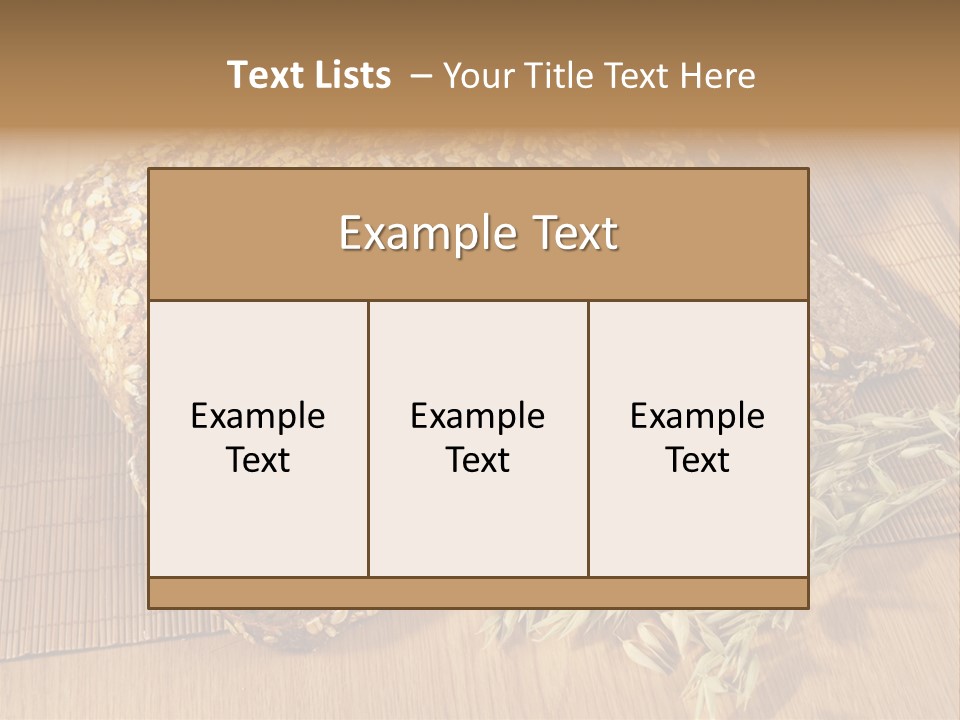 Food One Daily PowerPoint Template
