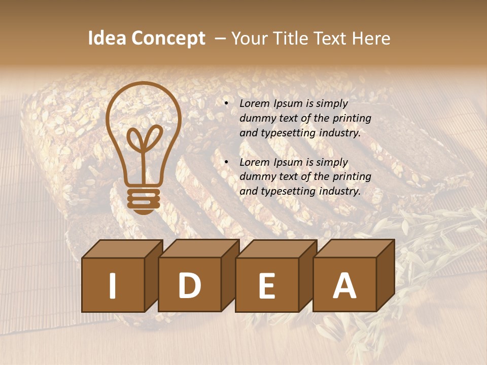 Food One Daily PowerPoint Template