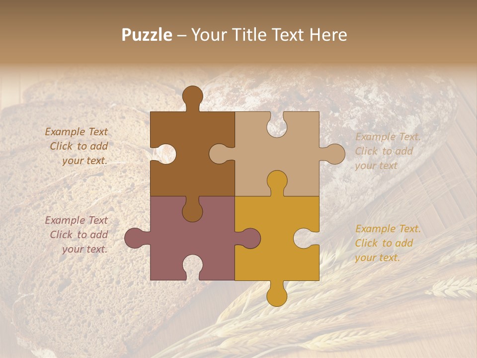 Eating Section Starch PowerPoint Template