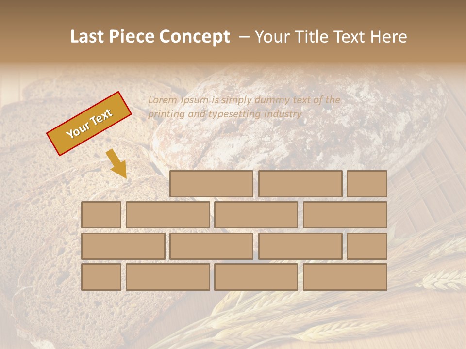 Eating Section Starch PowerPoint Template