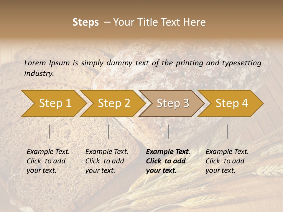 Eating Section Starch PowerPoint Template