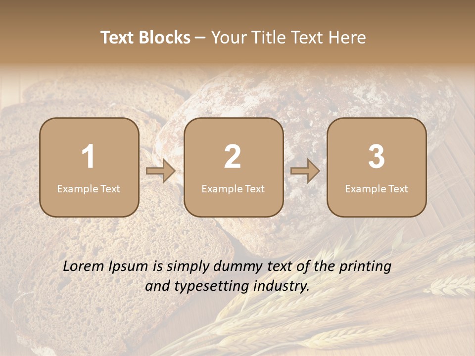Eating Section Starch PowerPoint Template