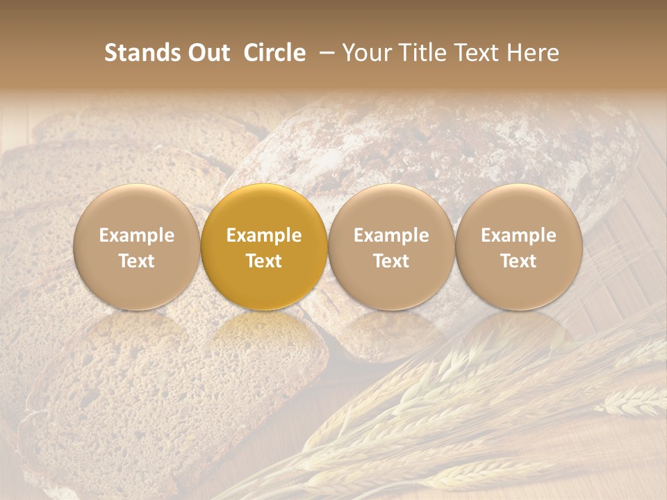 Eating Section Starch PowerPoint Template