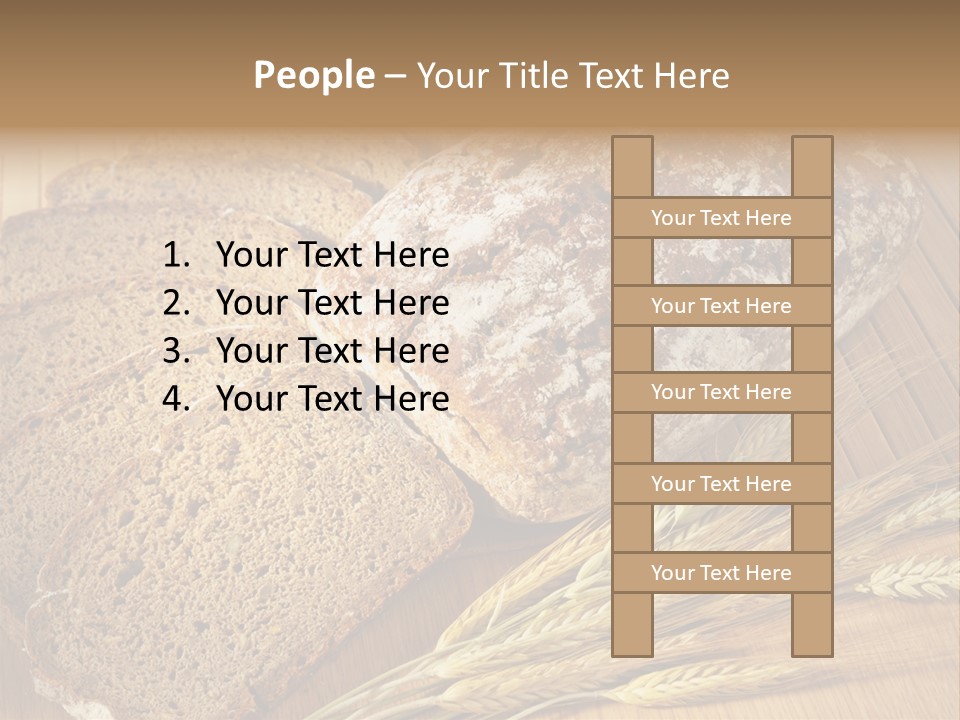Eating Section Starch PowerPoint Template