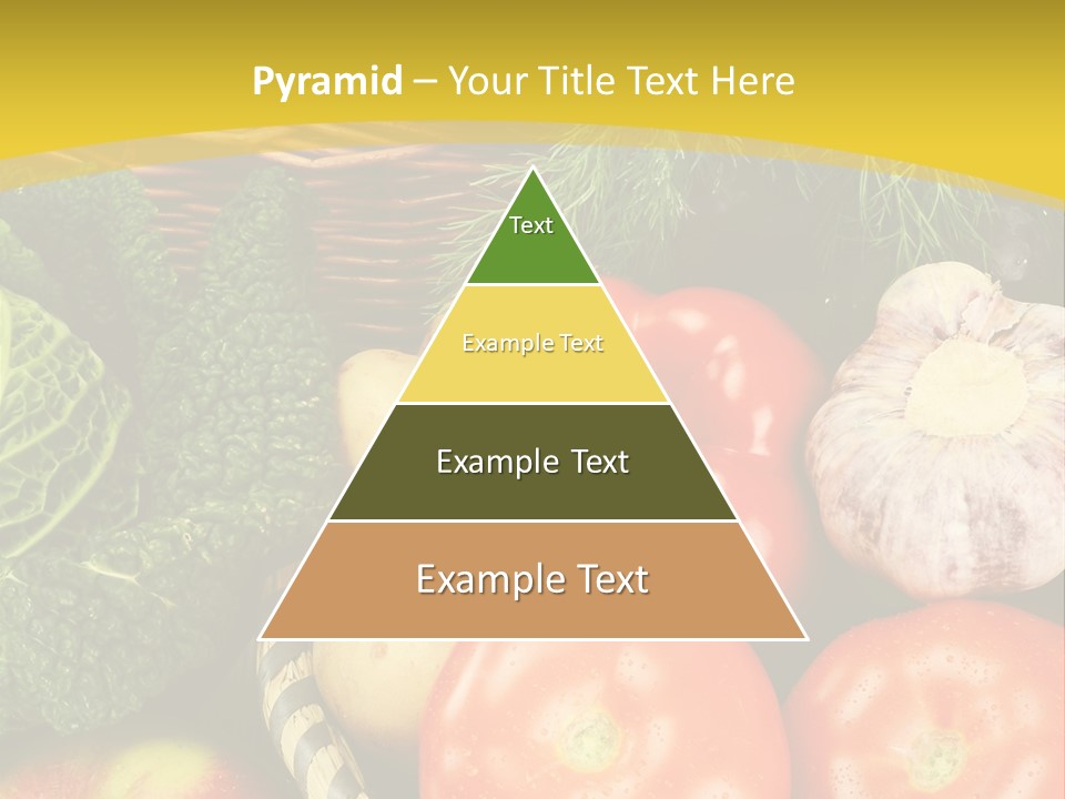 Vitamin Meal Cabbage PowerPoint Template