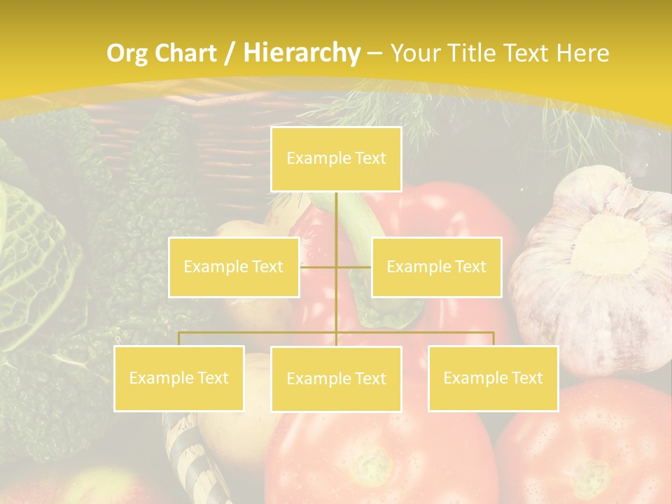 Vitamin Meal Cabbage PowerPoint Template