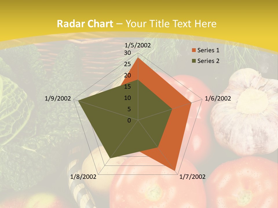 Vitamin Meal Cabbage PowerPoint Template