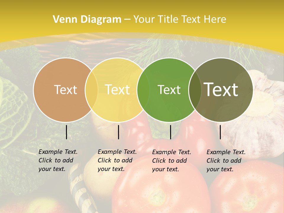 Vitamin Meal Cabbage PowerPoint Template