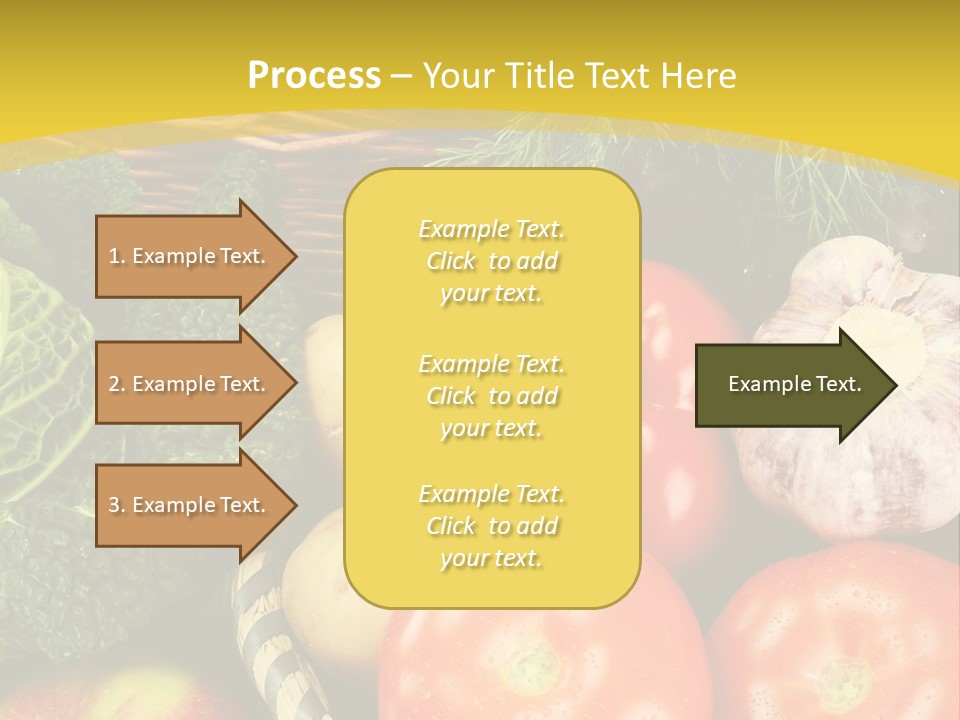 Vitamin Meal Cabbage PowerPoint Template
