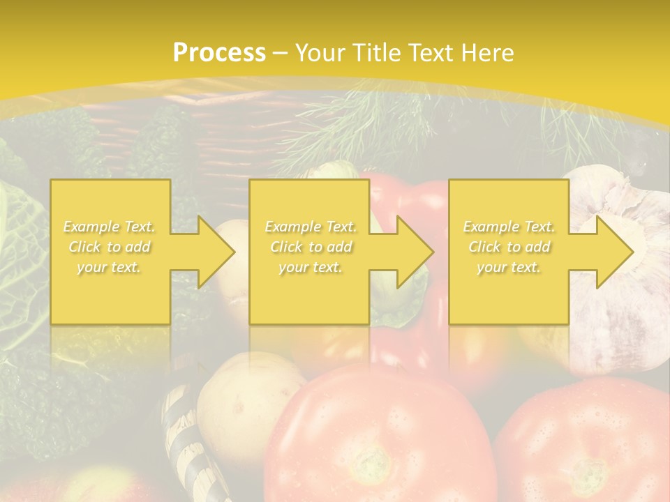 Vitamin Meal Cabbage PowerPoint Template