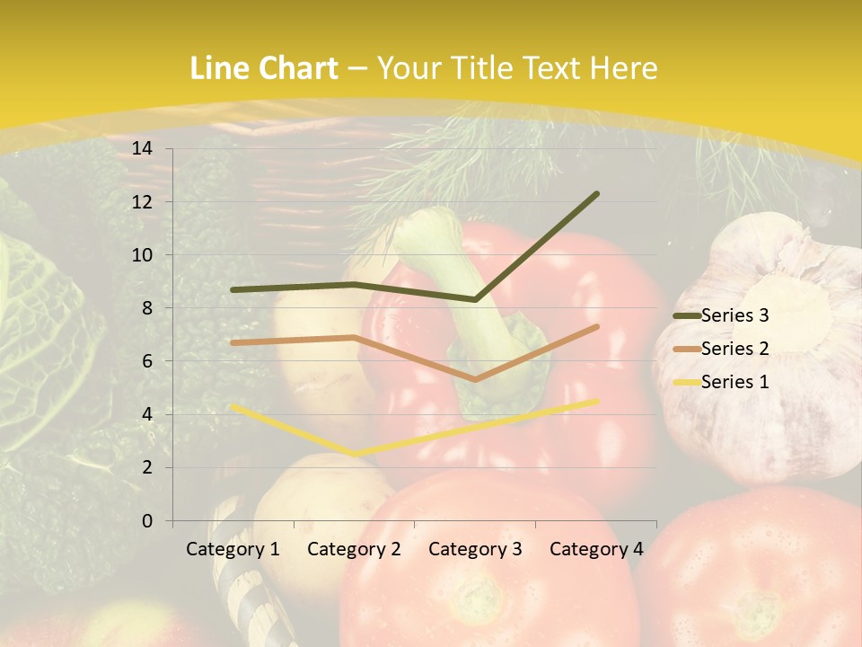 Vitamin Meal Cabbage PowerPoint Template