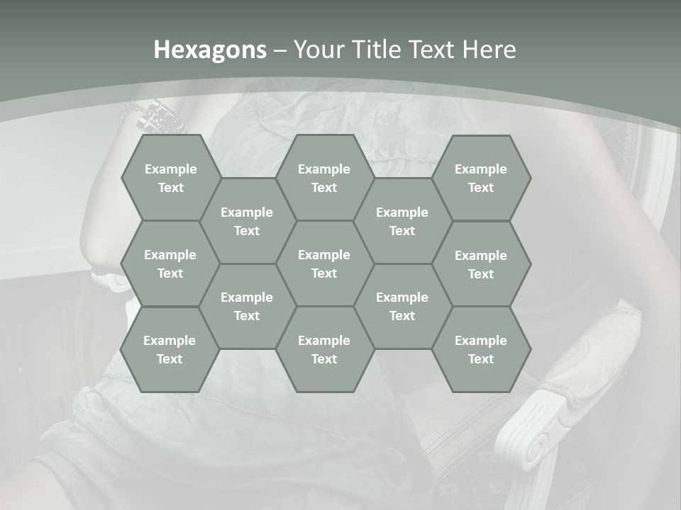 Expression Woman Model PowerPoint Template