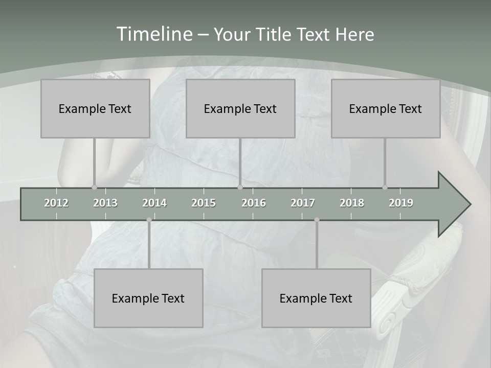 Expression Woman Model PowerPoint Template