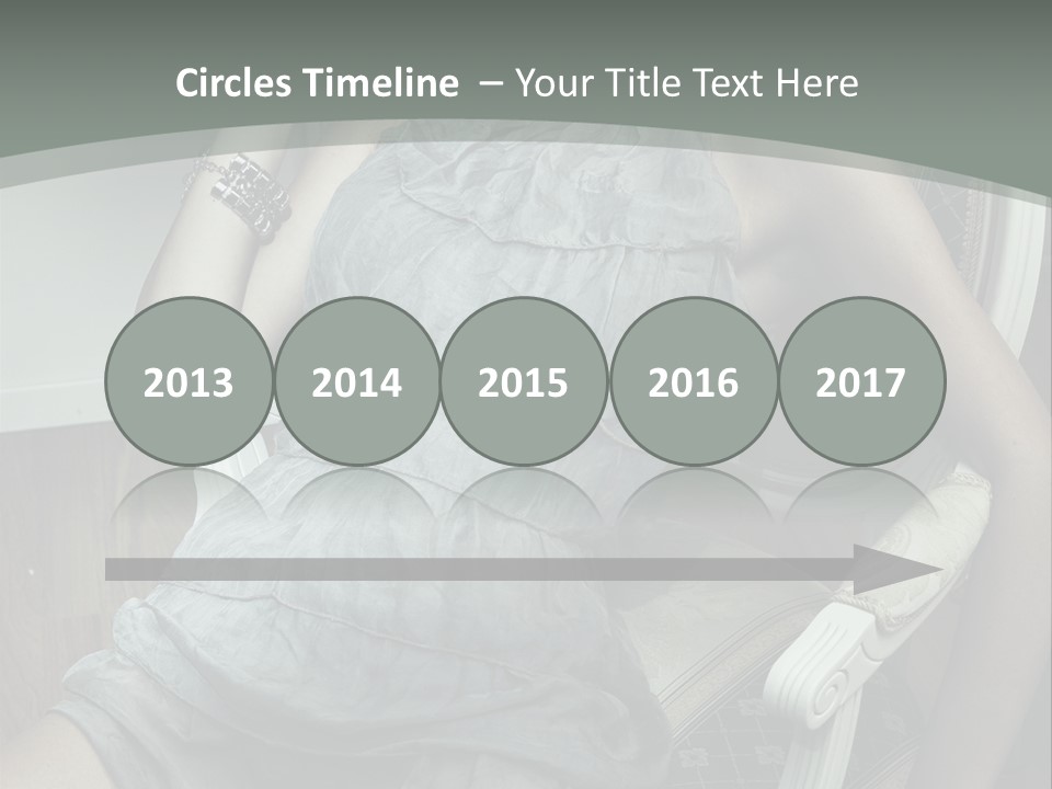 Expression Woman Model PowerPoint Template