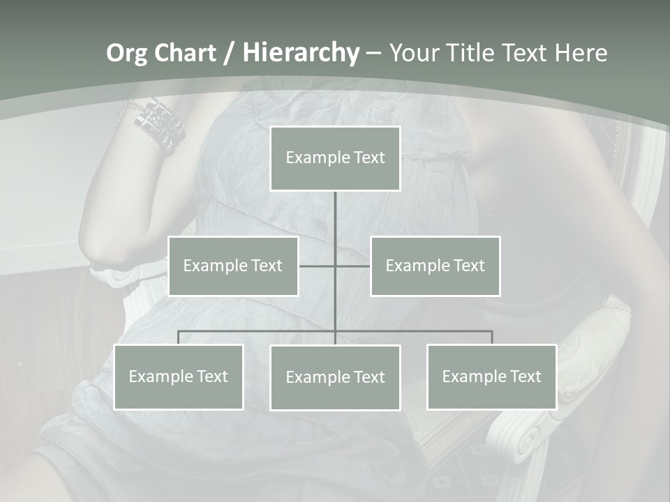 Expression Woman Model PowerPoint Template