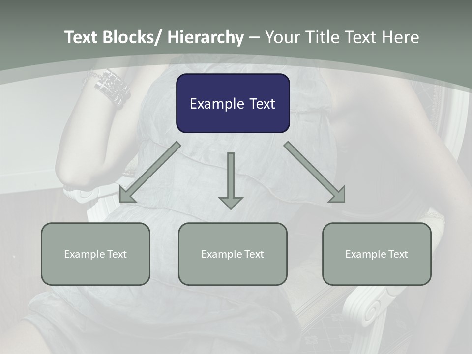 Expression Woman Model PowerPoint Template