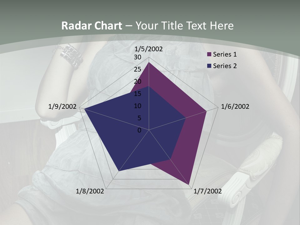 Expression Woman Model PowerPoint Template