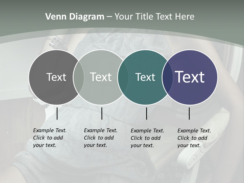 Expression Woman Model PowerPoint Template